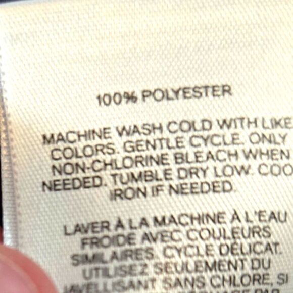 EC EXPRESS FLORAL FLOWY TANK WITH ELASTIC RUFFLES SZ.M - Picture 4 of 4